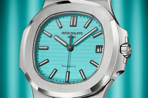 patek philippe nautilus 5711/1a-018 tiffany & co. blue dial|Patek Philippe Nautilus tiffany price.